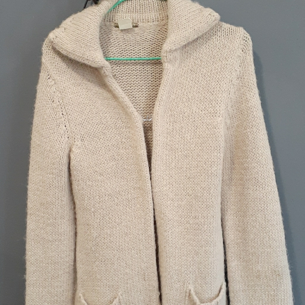 J.crew long cartagan size small